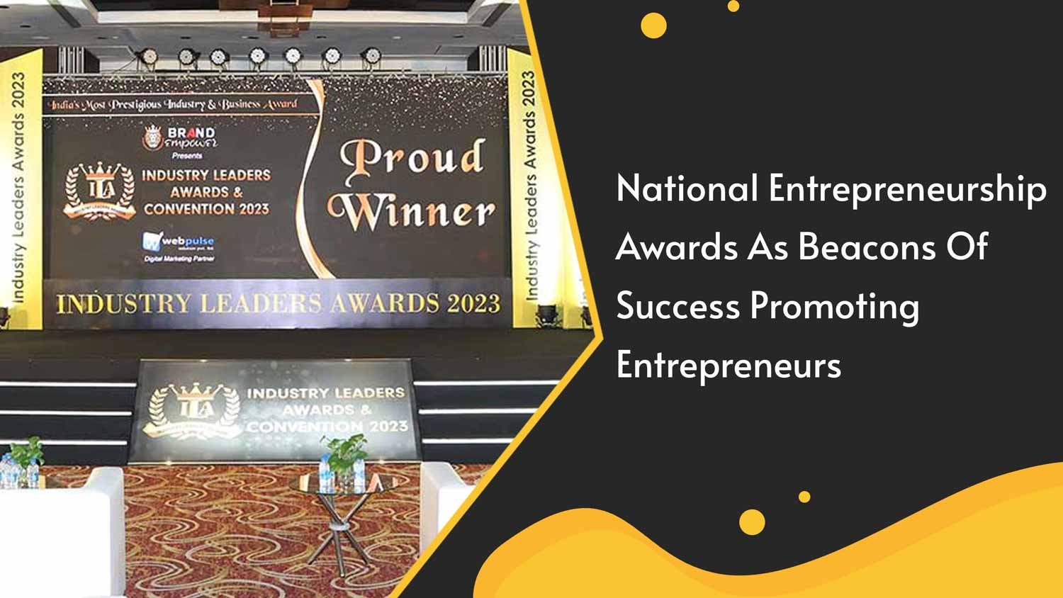 National Entrepreneurship Awards As Beacons Of Success Promoting Entrepreneurs