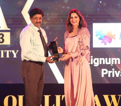 Lignum Pro Received NQA 2023 Award by Sonali Bendre