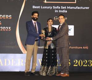 Sai Furniture Art Won ILA 2023 by Shilpa Shetty - Industry Quality Awards