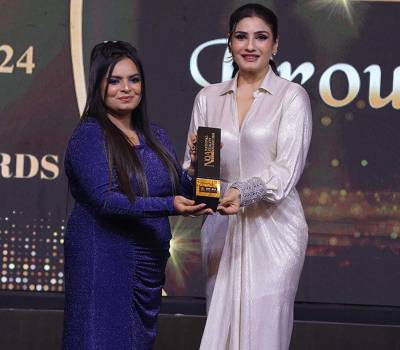 Anushka NQA 2024 Award Received by Raveena Tandon