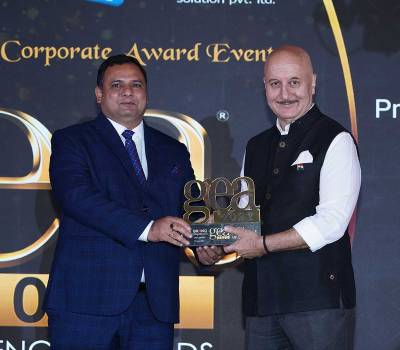 Bluestar Sanitary Industries GEA 2022 Awarded by Anupam Kher