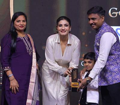 Brahmani Fiber Glass Awarded at NQA 2024 by Raveena Tandon