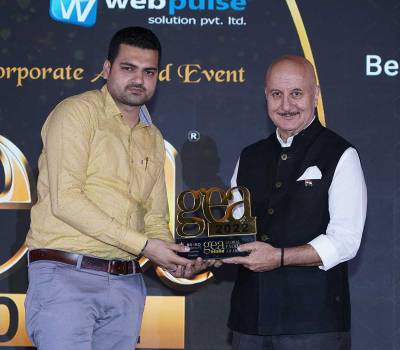 Cane India Received GEA 2022 Award by Anupam Kher