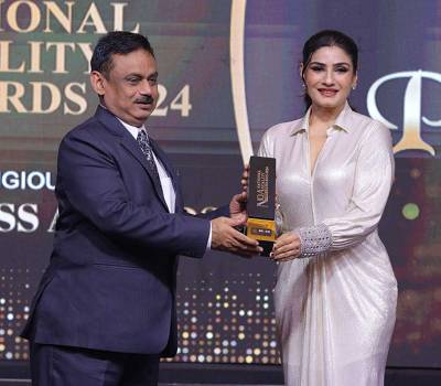 Central Cottage Industries Emporium NQA 2024 Award by Raveena Tandon