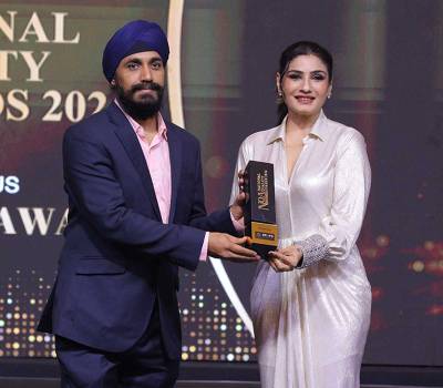 Elements Studios Receives NQA 2024 Award from Raveena Tandon