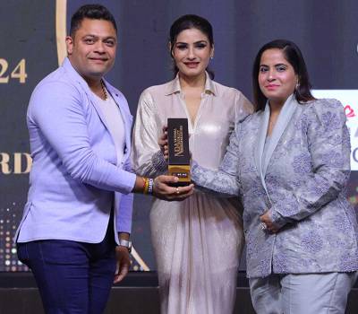 Ganesh Packaging Store Receives NQA 2024 from Raveena Tandon