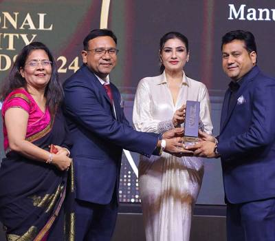 Goyal Salt Honored at National Quality Awards 2024 by Raveena Tandon