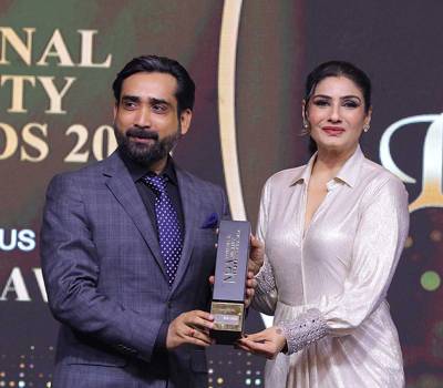 Heritage HIMCOM Awarded at NQA 2024 by Raveena Tandon