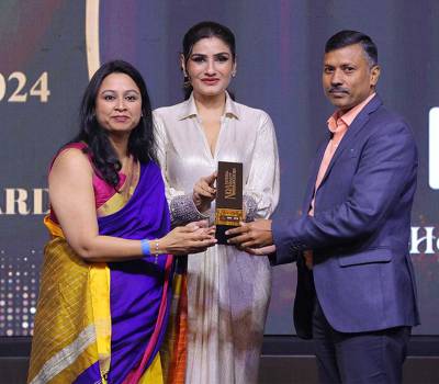 Hinduja Housing Finance Wins NQA 2024 by Raveena Tandon