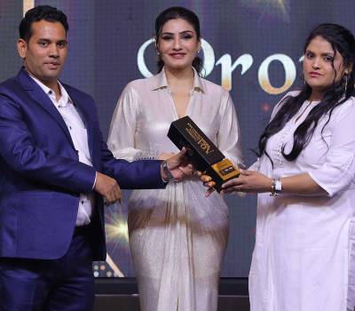 Pure And Sure Organic Pvt Ltd Received NQA 2024 Award by Raveena Tandon