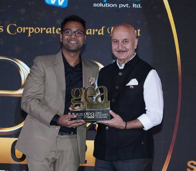Sasthi Enterprises PVT LTD Wins GEA 2022 by Anupam Kher