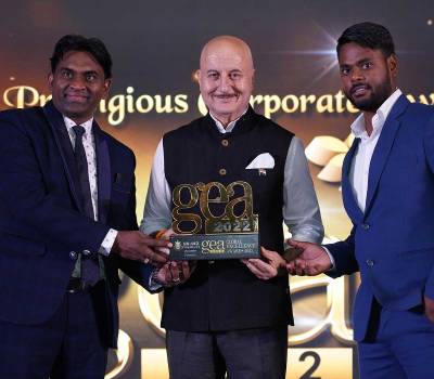 Spangle Steel Wins GEA 2022 Award by Anupam Kher